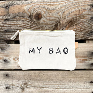 "My Bag" Canvas Pouch