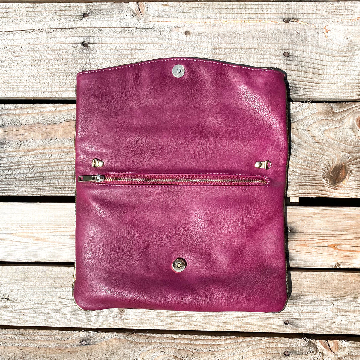 Raspberry Clutch Kin Cult