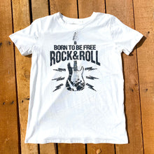 Load image into Gallery viewer, &quot;Born To Be Free, Rock &amp; Roll&quot; Graphic Tee