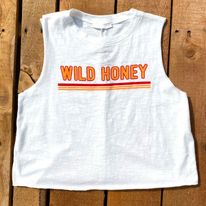 "Wild Honey" Muscle Cropped Tee