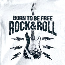 Load image into Gallery viewer, &quot;Born To Be Free, Rock &amp; Roll&quot; Graphic Tee