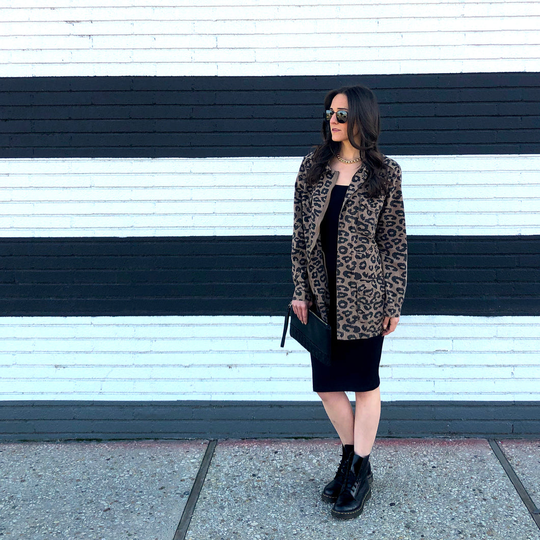 Leopard Utility Jacket