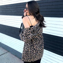 Load image into Gallery viewer, Leopard Utility Jacket