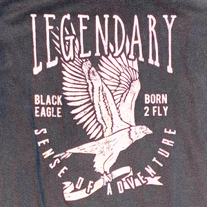 "Legendary" Premium Oil Washed Graphic Tee